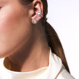 Luna Halo Pearl Studs