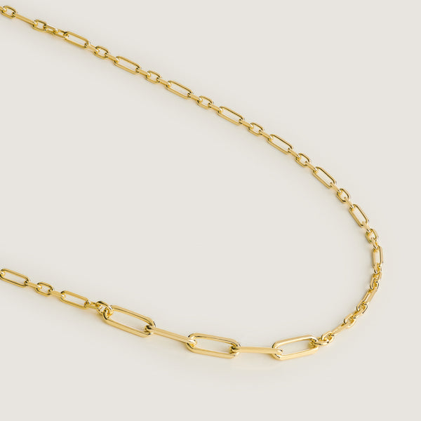Laura Chain Necklace Gold