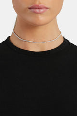 Dainty Tennis Choker Gold - By Eda Dogan