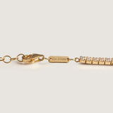 Dainty Tennis Choker Gold - By Eda Dogan