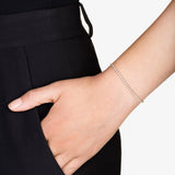 Elegant Contemporary Tennis Bracelet