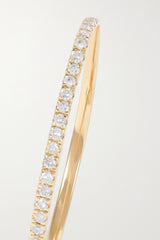 Eternity Pave Diamond Ring Gold