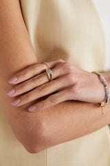 Eternity Pave Diamond Ring Gold