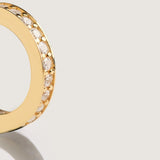 Gold Skinny Sparkling Ear Cuf - By Eda Dogan