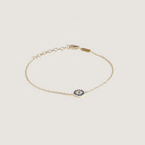 Mini Charm Evil Eye Bracelet - By Eda Dogan
