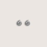 Mini Stud Solitaire Earring Silver - By Eda Dogan