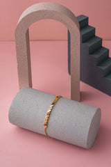 Multicolour Deco Spinel Bracelet Gold