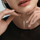 Peak Gold Necklace - By Eda Dogan