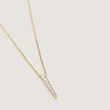 Peak Gold Necklace - By Eda Dogan