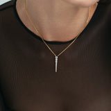 Peak Gold Necklace - By Eda Dogan