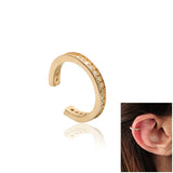 Gold Skinny Sparkling Ear Cuf