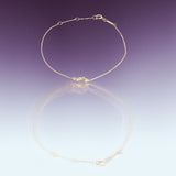 Wave 14k Gold Diamond Bracelet - By Eda Dogan