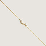 Wave 14k Gold Diamond Bracelet - By Eda Dogan