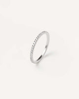 WHITE GOLD ETERNITY MINI RING