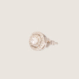 Luna Halo Pearl Studs