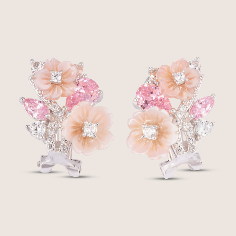 Whispering Blossom Earrings - By Eda Dogan