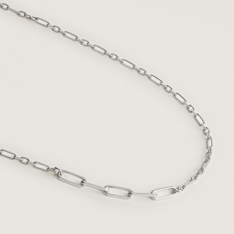 Laura Chain Necklace Silver