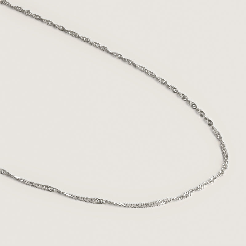 The Breezy Silver NECKLACE