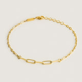 Laura Chain Bracelet Gold