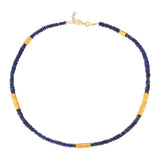 Lapis Lazuli Gold Necklace