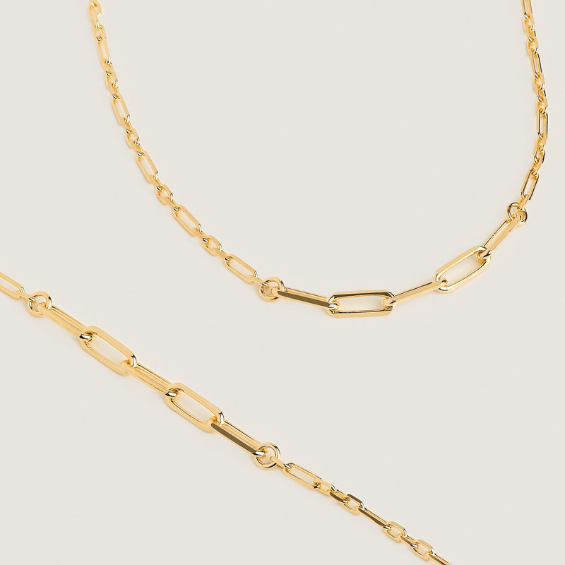 Laura Chain Bracelet Gold - By Eda Dogan