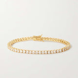 Serena Gold-Plated cubic zirconia bracelet